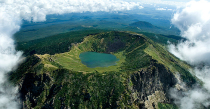 한라산의 백록담