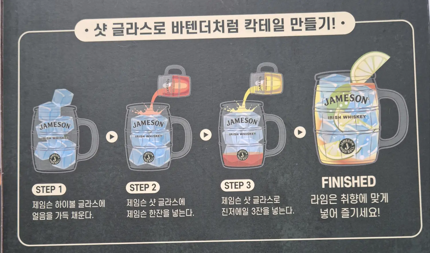 하이볼 레시피