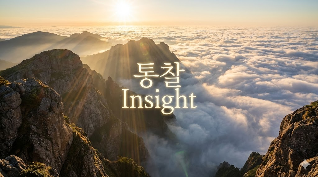 2026년 새해 다짐을 일깨워주는 강렬한 서체의 인생 명언 문구와 일출 배경의 감성적인 이미지