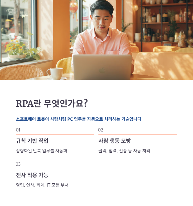 RPA란 무엇이며 중소기업에 필요한 이유