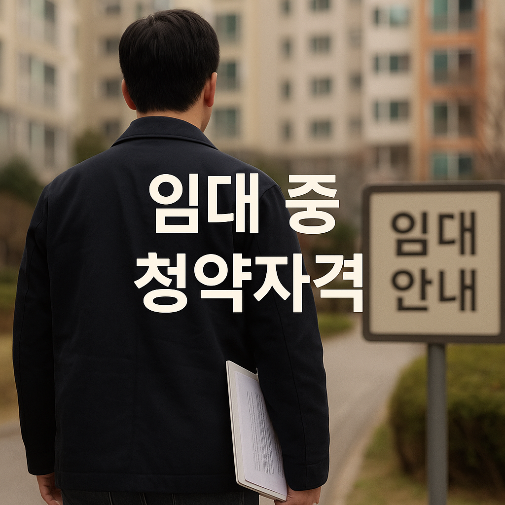 임대 중 청약자격 확인