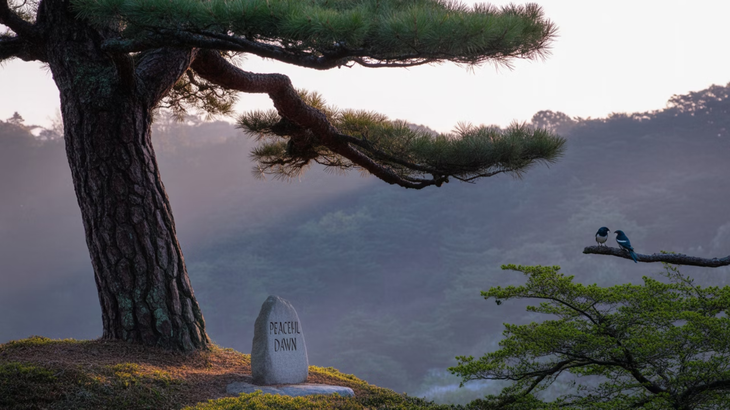 아침을 깨우는 새소리의 정체
