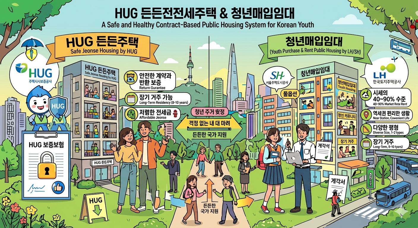 HUG 든든전세주택 & 청년매입임대