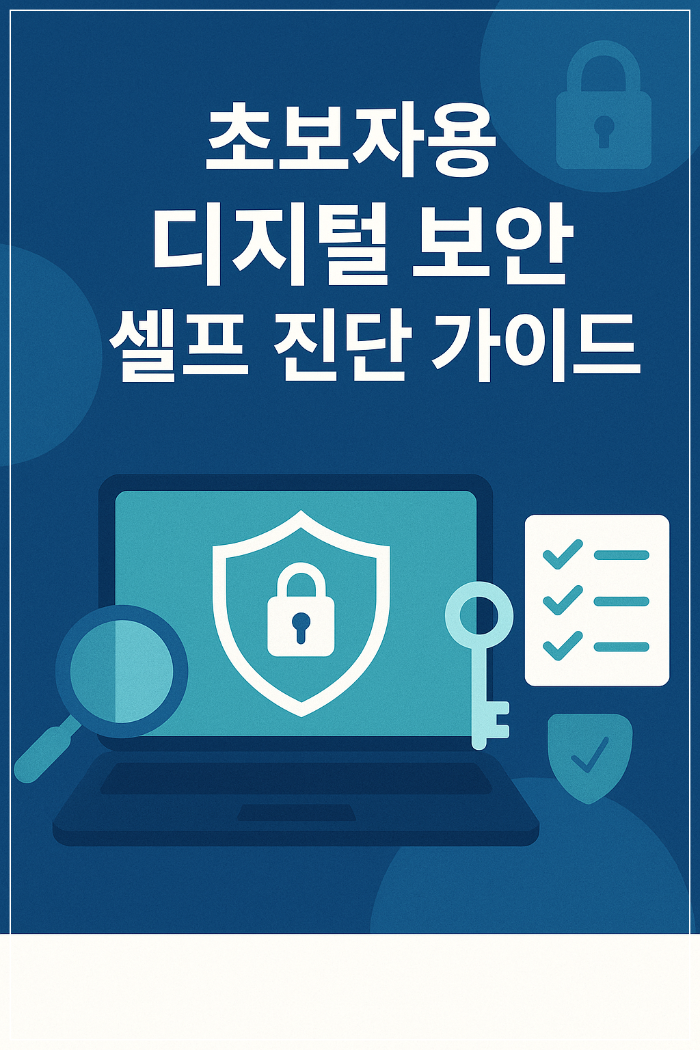 초보자용 디지털 보안 셀프 진단 가이드
