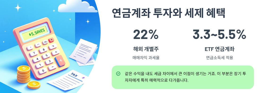 연금계좌 투자와 세제 혜택