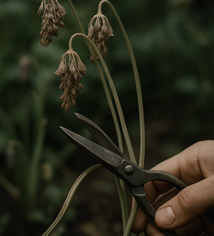 시든 꽃대만 싹둑! (에너지 절약법)