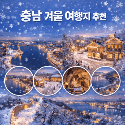 충남 겨울 명소 추천, 드라마·영화 촬영지 여행 BEST 4
