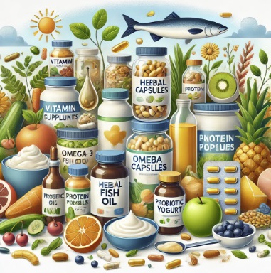 건강기능식품 그림