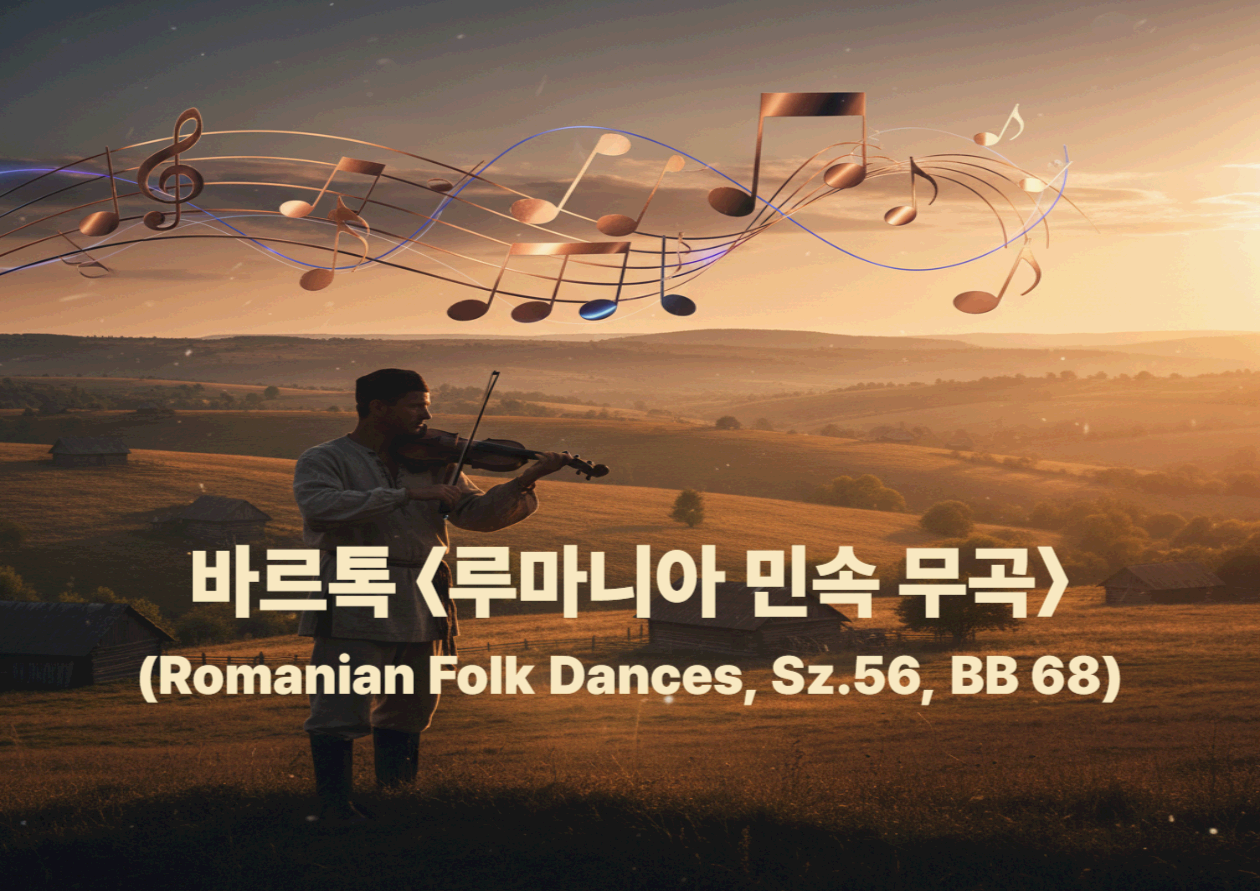 바르톡 <루마니아 민속 무곡>｜Romanian Folk Dances, Sz.56, BB 68) - 현장에서 채집한 춤이, 20세기 음악의 문법이 되다