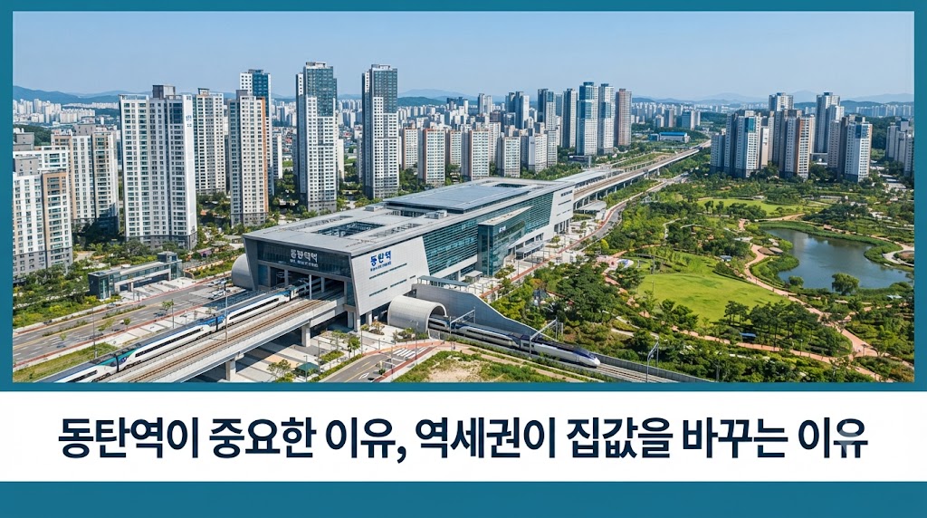 동탄역이 중요한 이유, 역세권이 집값을 바꾸는 이유