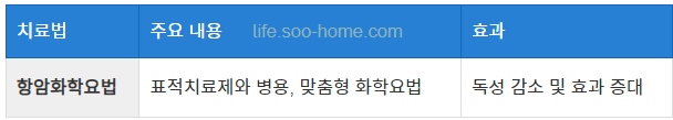 항암화학요법 연구