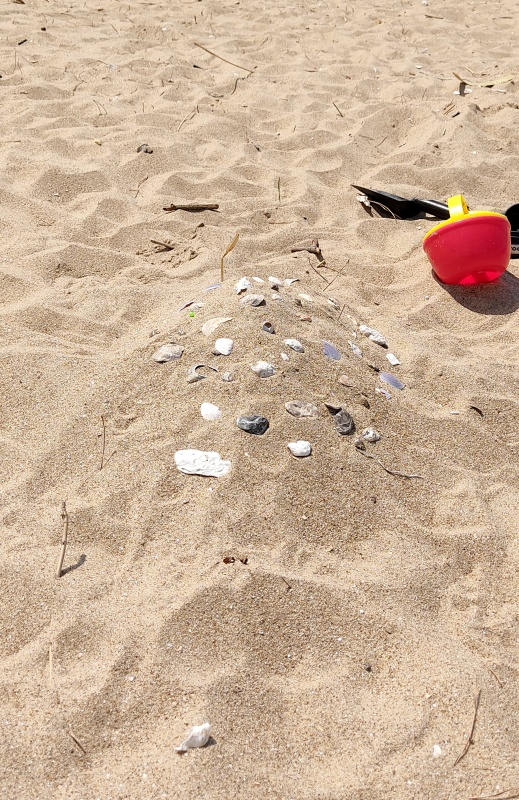 쿠웅이 모래성작품