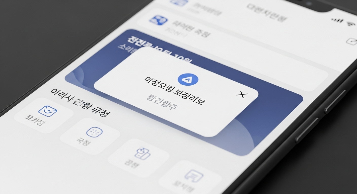 금융 앱&amp;#44; 인증서 재발급