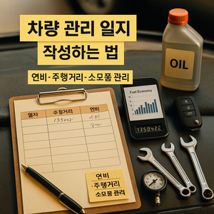 차량 관리 일지 작성 방법과 효율적인 차량 유지 비법