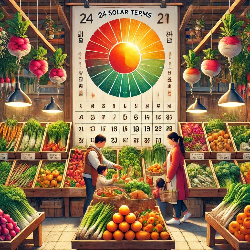 24절기에 맞춘 제철 식재료 소비: 건강과 경제를 동시에