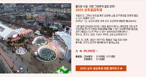 상주곶감축제 주차장&amp;#44; 이찬원&amp;#44; 기차예매