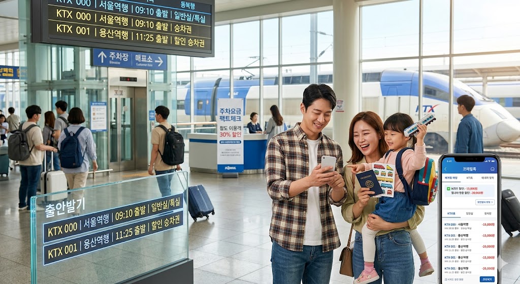 목포역 KTX 기차 출발 시간표 및 요금