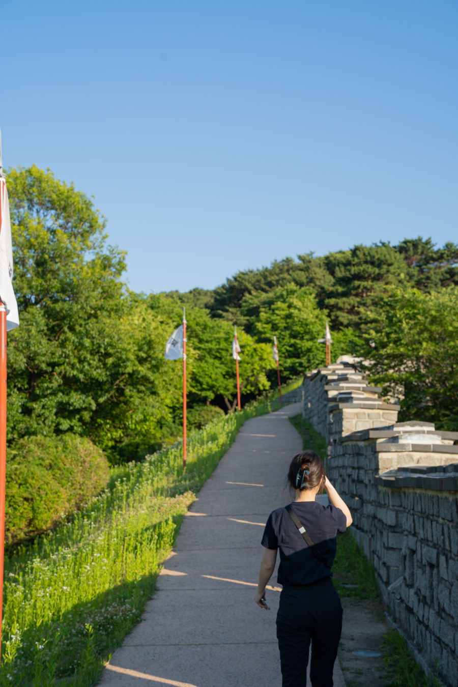 수원 팔달산 팔달산 올라가는길