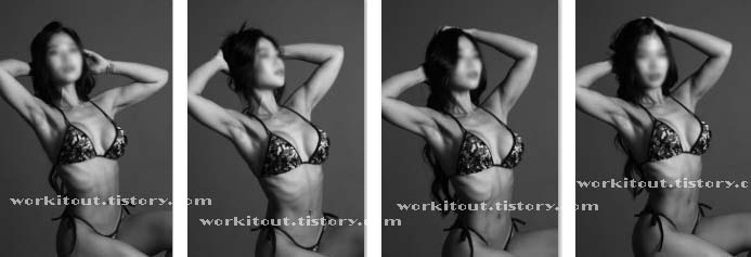 여자바디프로필포즈