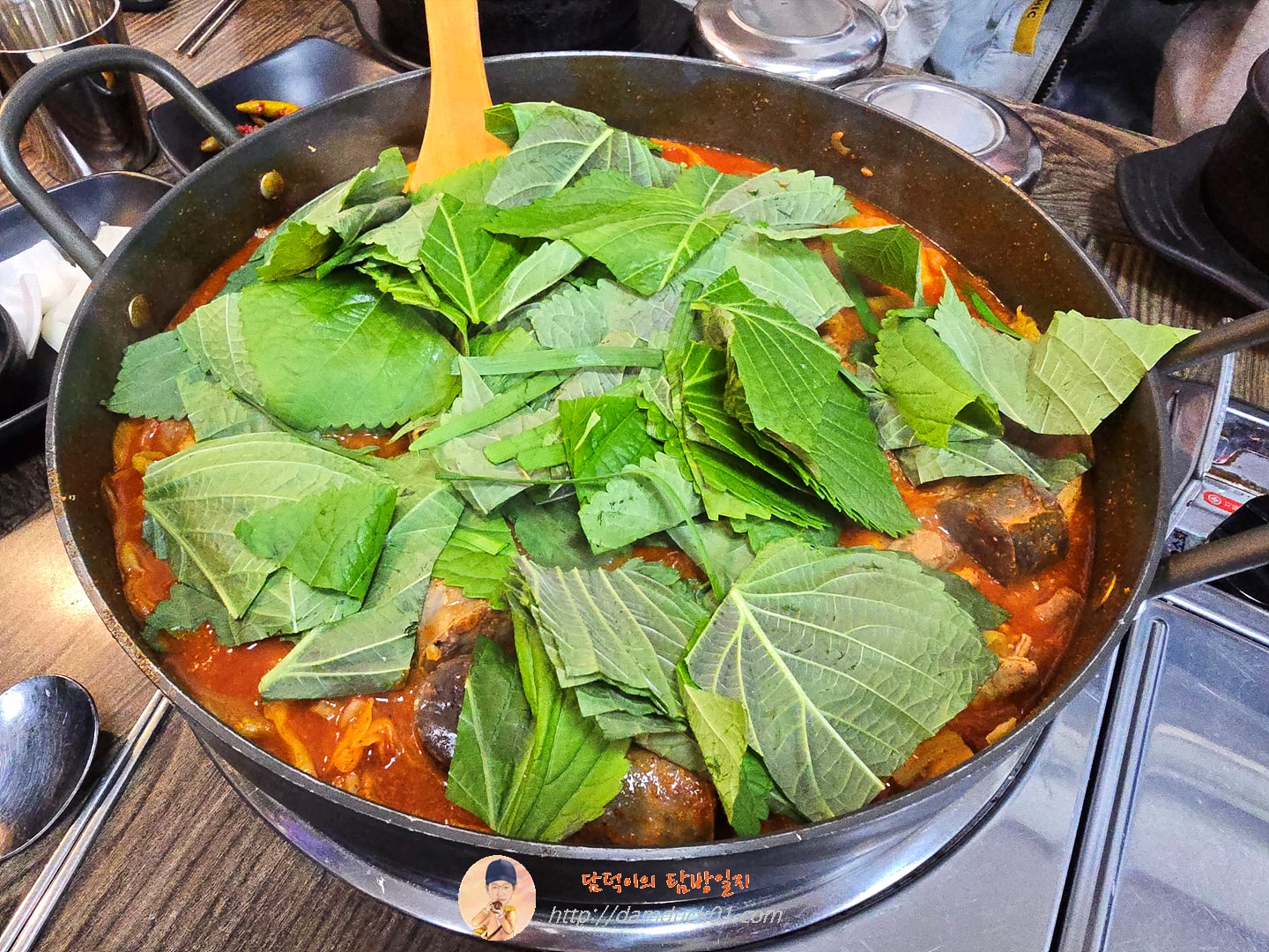 순대곱창볶음