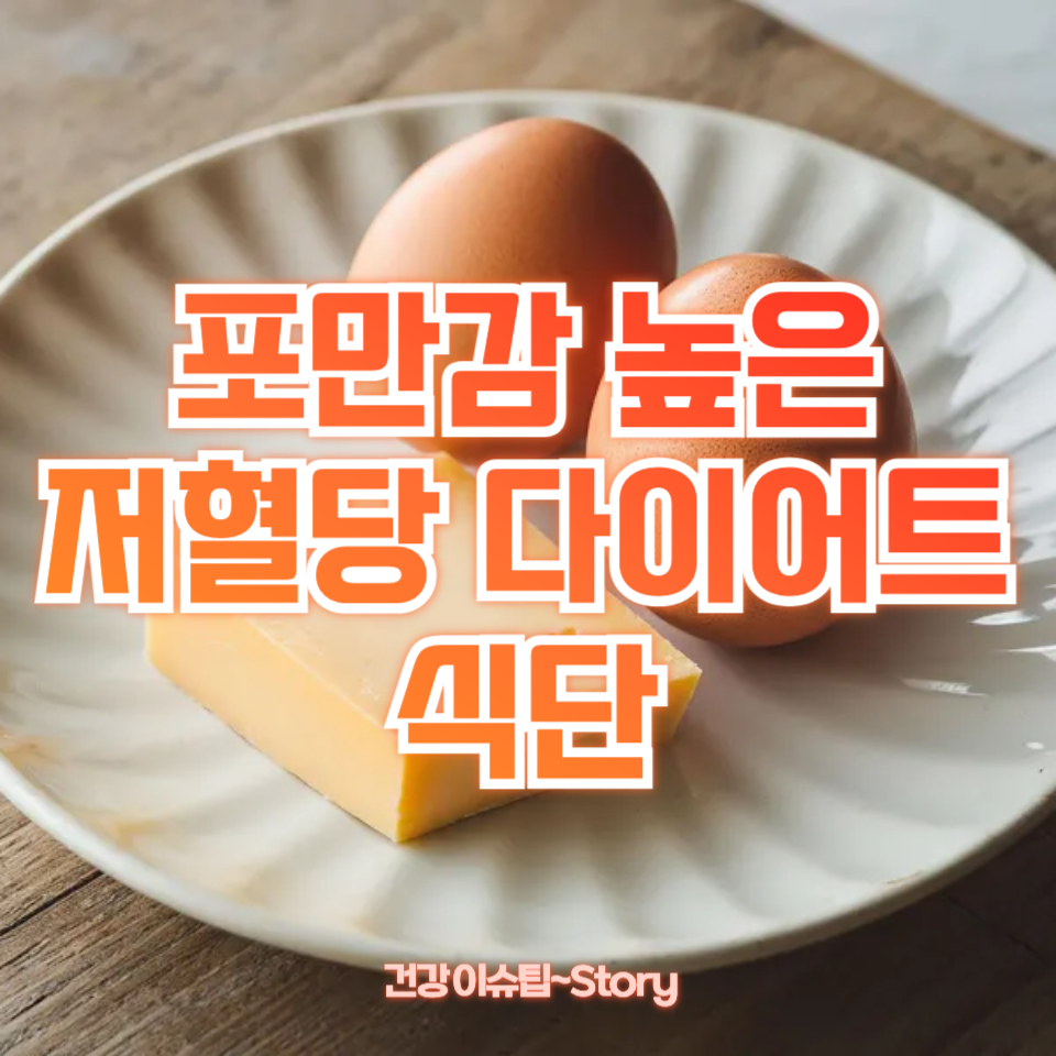 포만감 높은 저혈당 다이어트 식단