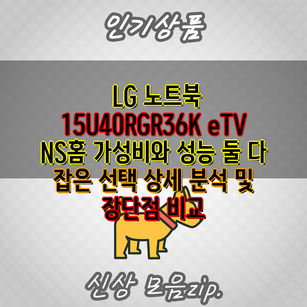  LG 노트북 15U40RGR36K eTV NS홈 가성