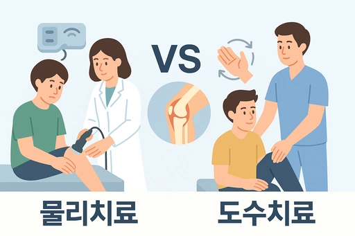 물리치료 vs 도수치료