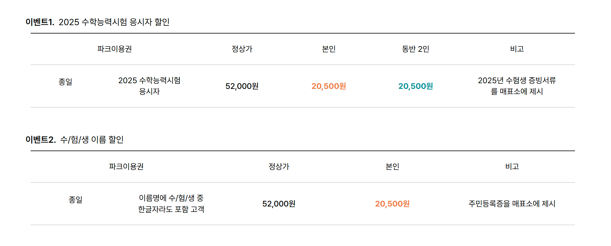 2025_수능_수험생_할인혜택_총정리