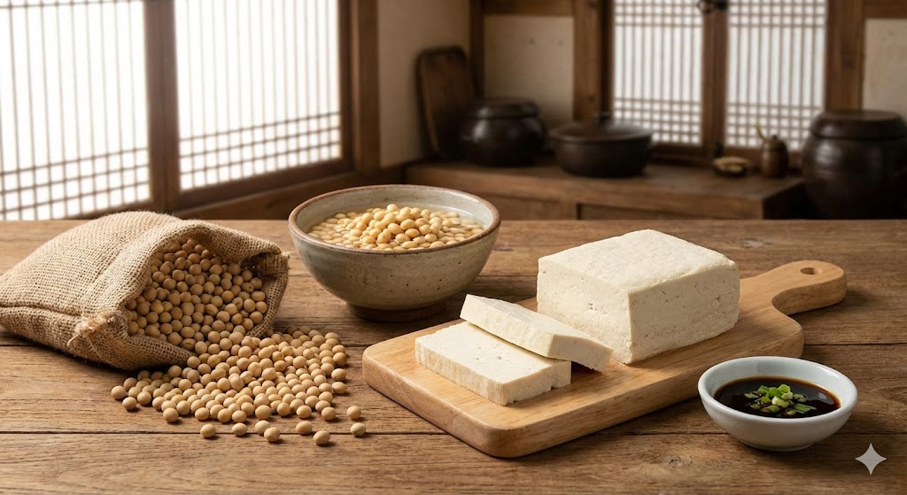 이소플라본 성분이 콜레스테롤 낮추는 콩과 두부
