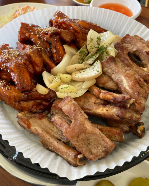 생생정보 대결 맛 대 맛 얼큰 등갈비 전골 vs 반반 등갈비구이