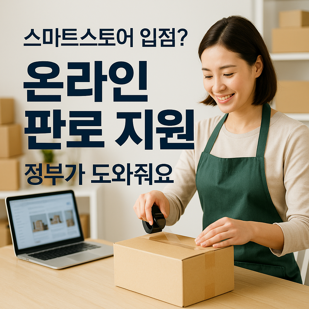 [8편] 소상공인을 위한 온라인 판로 개척 지원사업