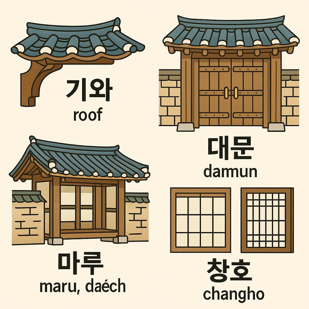 2025 한국 전통 건축 요소 실전 가이드 – 기와, 대문, 마루, 대청, 창호의 기능과 여행자 체크 포인트