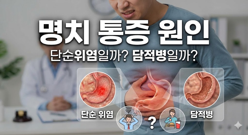 명치 통증 원인