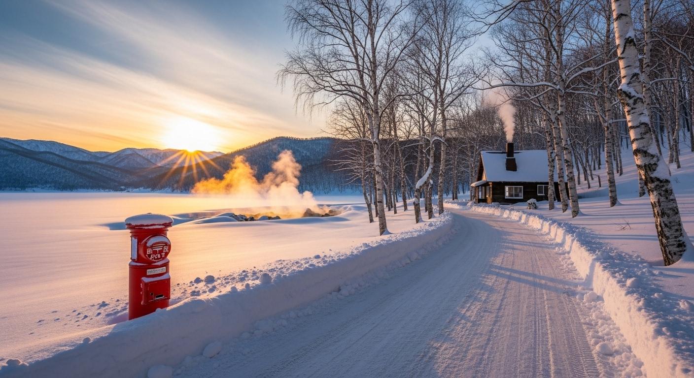 일본 북해도 겨울 여행