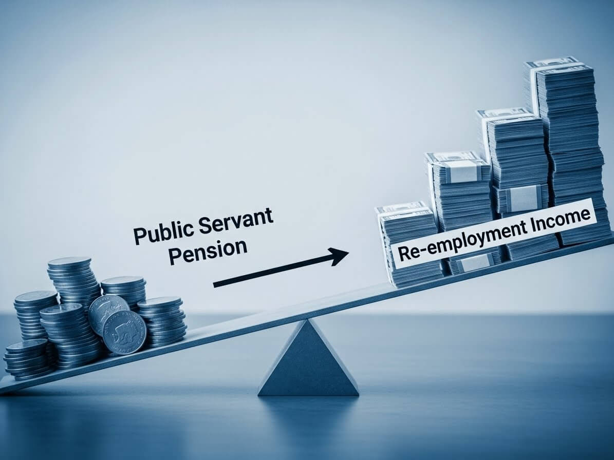 공무원 연금 재취업 감액