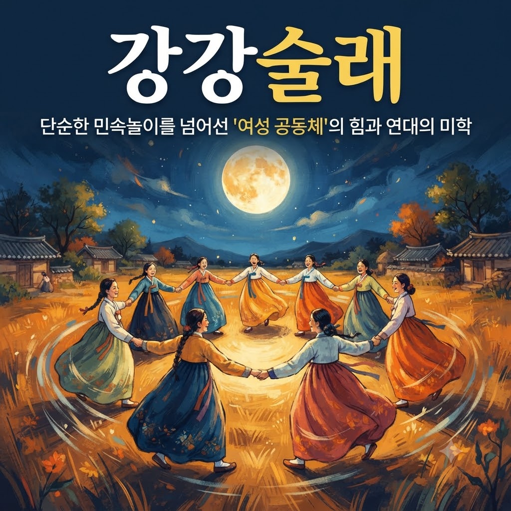 강강술래: 단순한 민속놀이를 넘어선 '여성 공동체'의 힘과 연대의 미학