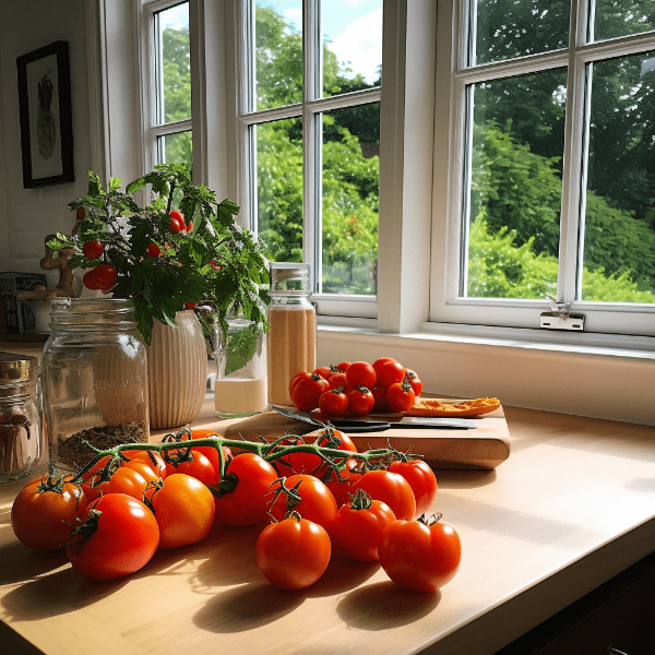 매혹적인-빨간-빛깔-토마토