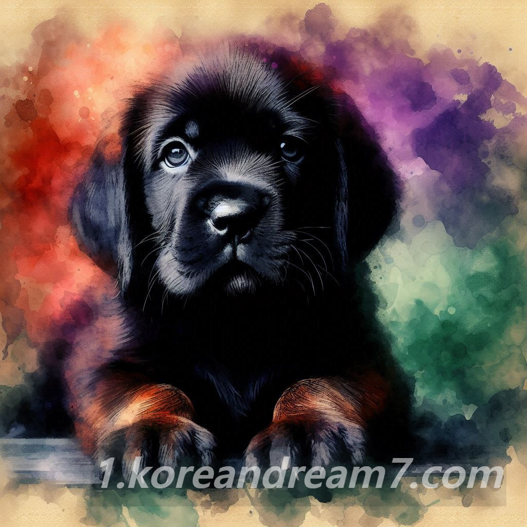 개한테 물릴뻔한 꿈