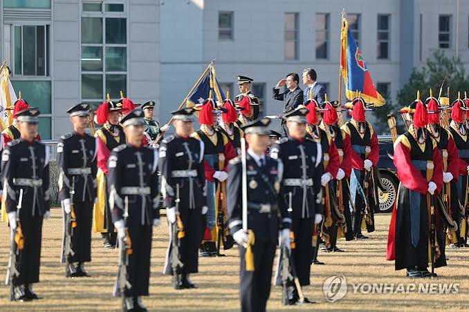 사열하는 이재명 대통령