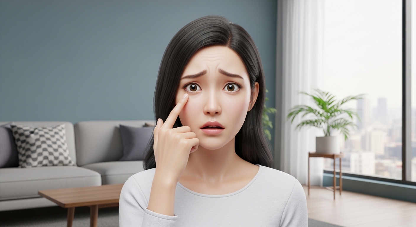 눈떨림,눈꺼풀떨림