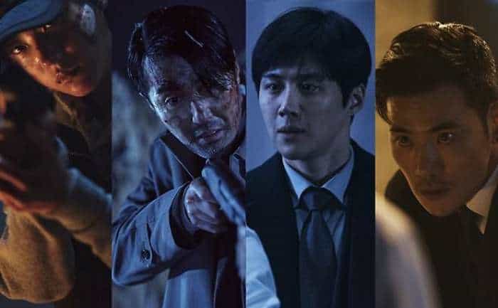 디즈니플러스 신작 드라마 폭군의 등장인물 4명 차승원 김선호 김강우 조윤수 포스터