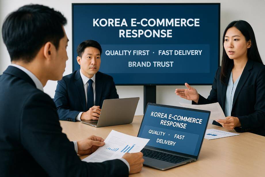 테무 공세에 대응하기 위한 국내 쇼핑몰 전략 회의