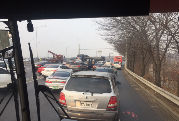 자유로-정체상황