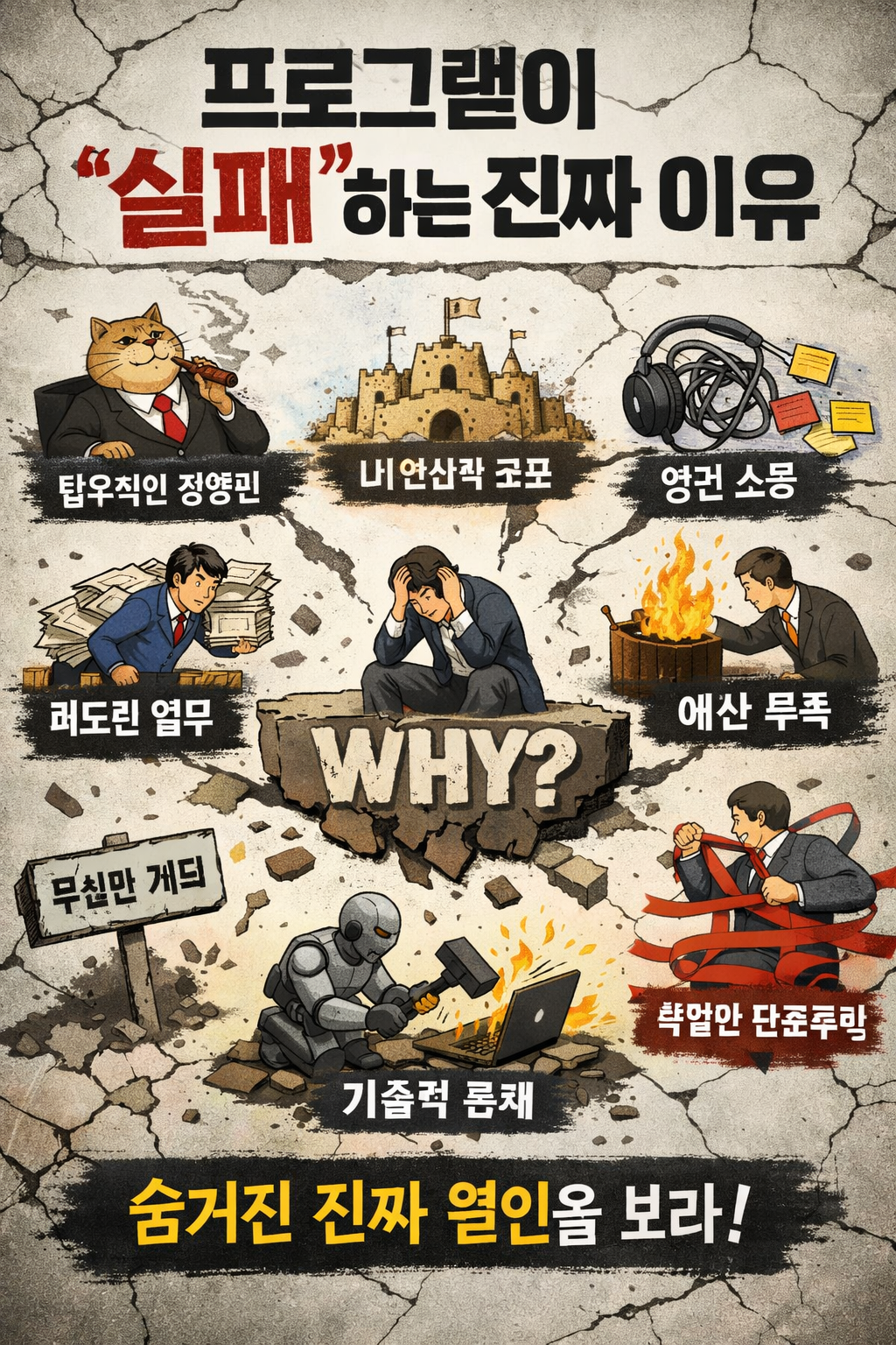 문제 원인: 프로그램이 실패하는 진짜 이유