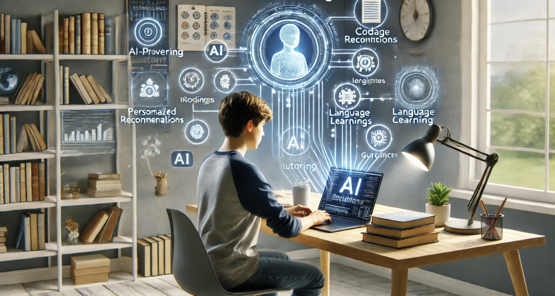 학생의 AI로 성장하는 과정을 담아낸 사진