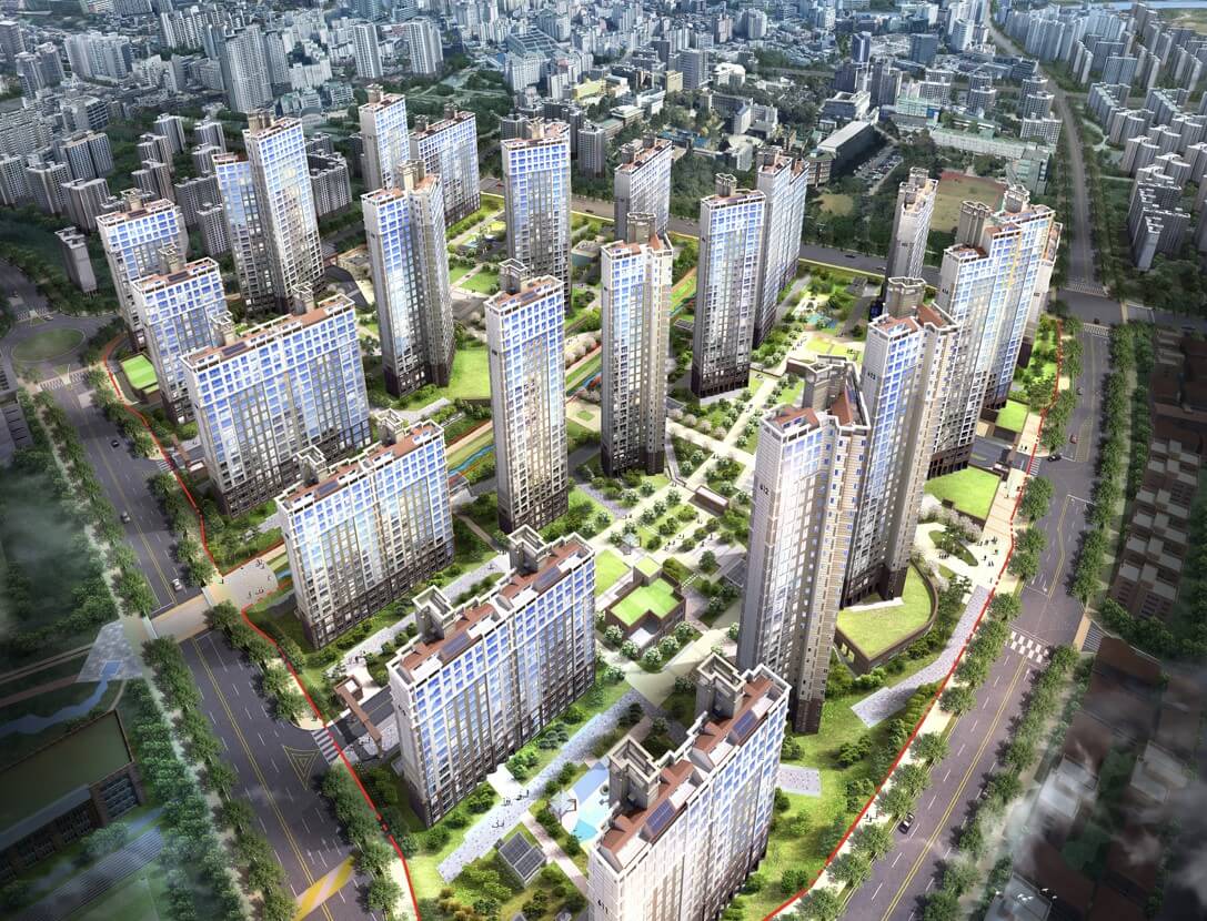 세종 가락마을 6단지,7단지 조감도