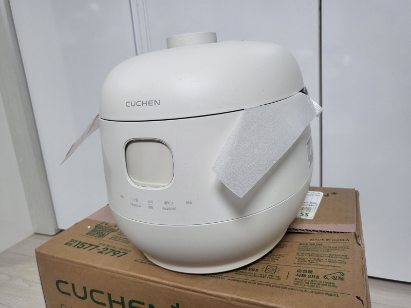 쿠첸 브레인밥솥 풀스텐 6인용 CRH-TWS0672W