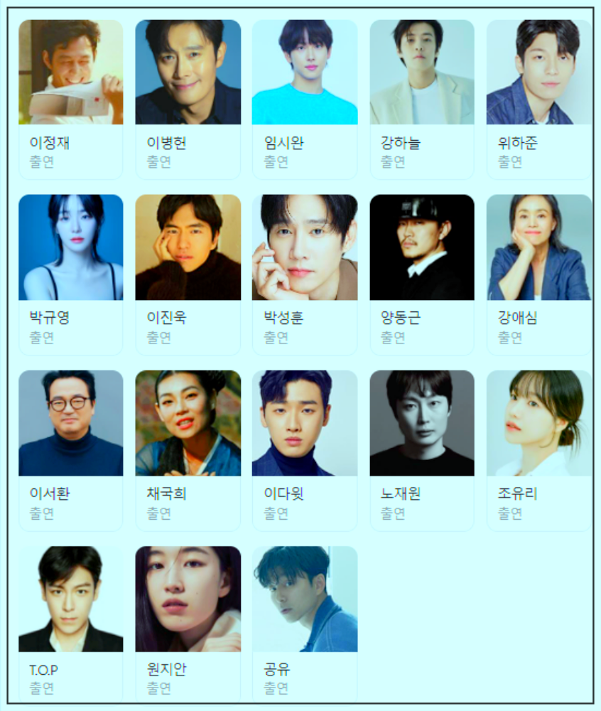 오징어 게임 시즌2 줄거리, 출연진