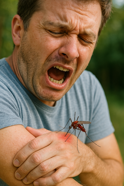 작은빨간집모기