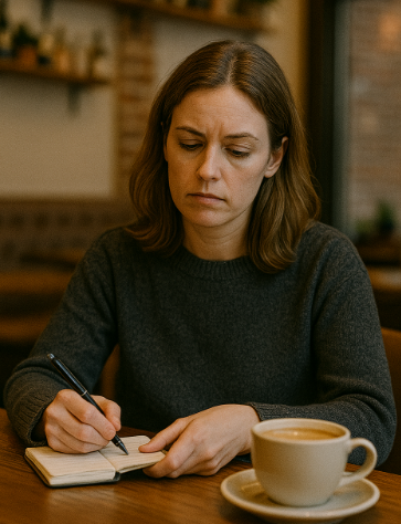 비수기에 자영업자의 가게에 왔다가 기대값에 못 미쳐서 실망하는 손님